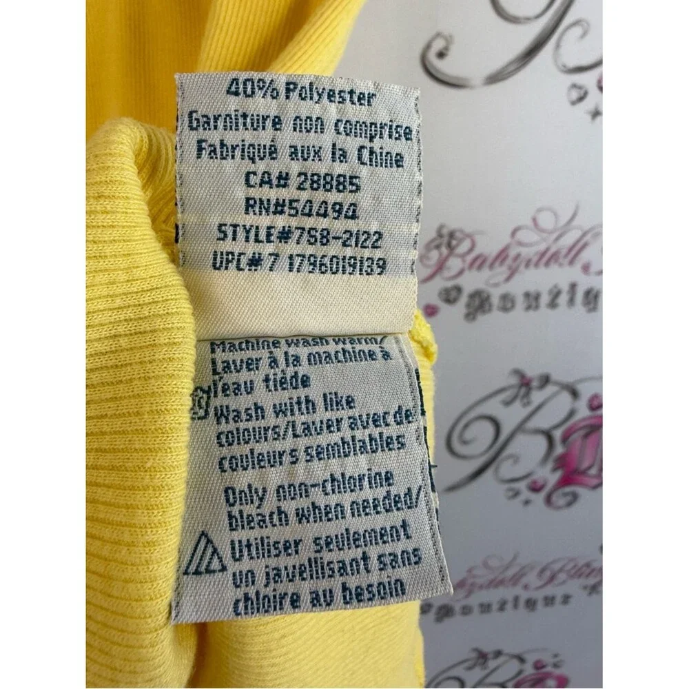 725 originals tank top stretchy bright Everyday Ribbed Tank Top - Yellow - Picture 8 of 10